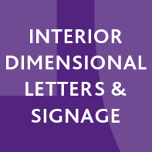 Interior Dimensional Letters